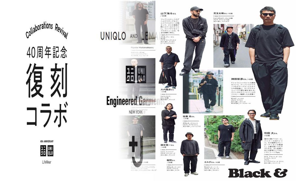 UNIQLOMameKurogouchi3Dknit