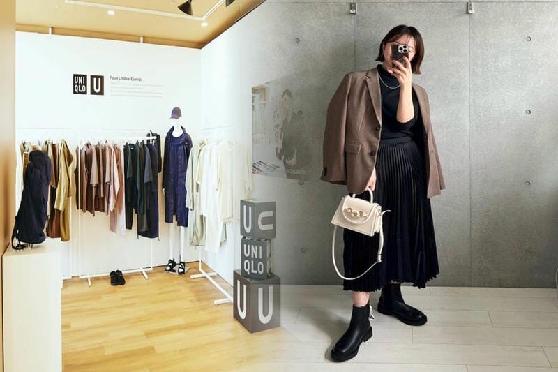 ユニクロ リブレギンス 14 分 丈