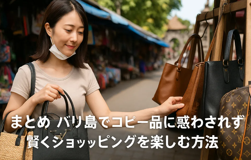 8.まとめ｜バリ島でコピー品に惑わされず賢くショッピングを楽しむ方法.webp