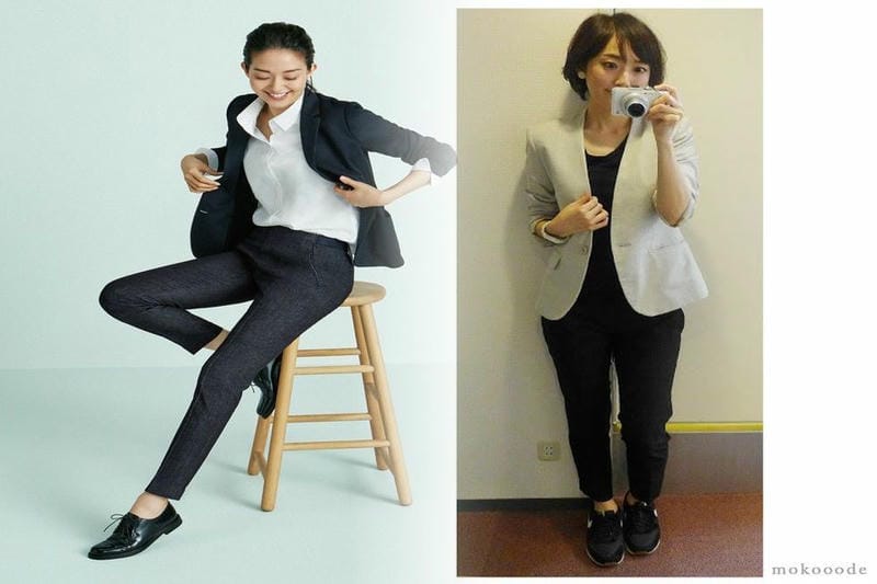 喪服 靴 ユニクロ