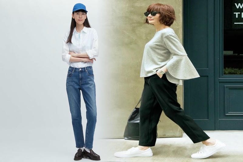 オレンジ 服 ユニクロ