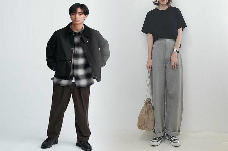 ユニクロ モック ネック ニット