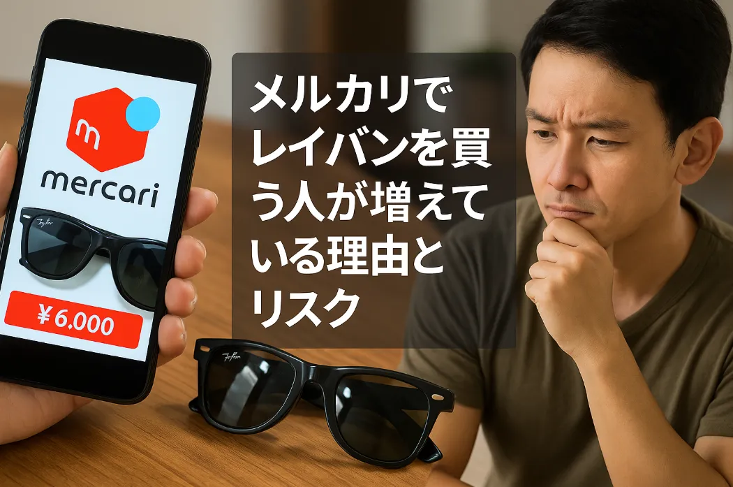 1.メルカリでレイバンを買う人が増えている理由とリスク.webp