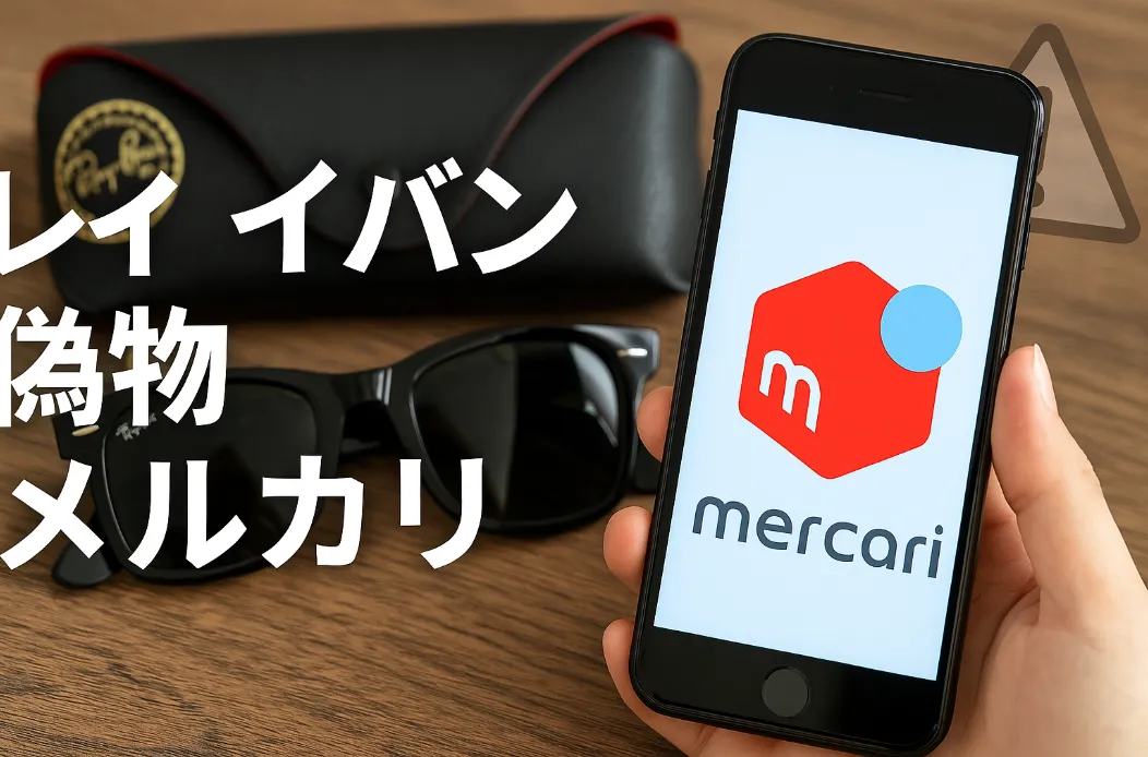 レイバン 偽物 メルカリ.webp