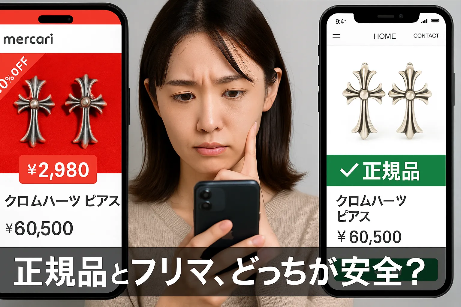 購入時に注意すべき｜フリマ・中古市場の特徴と落とし穴.webp