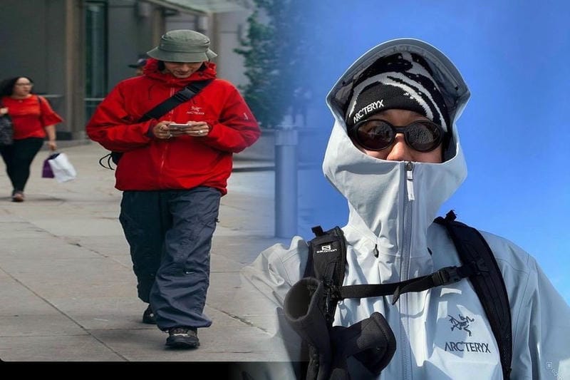 アークテリクス dually belay parka