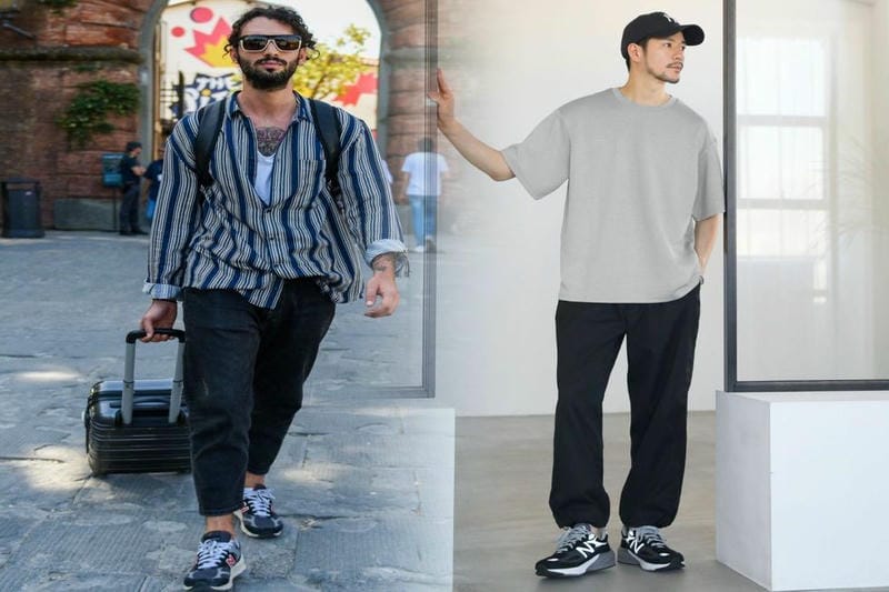 ニューバランス ランニング シューズ オレンジ