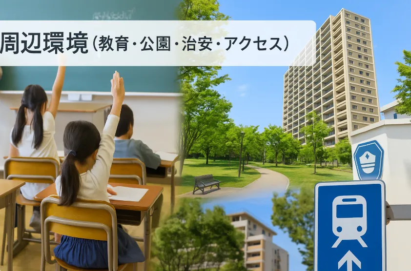 9.周辺環境（教育・公園・治安・アクセス）詳細.webp