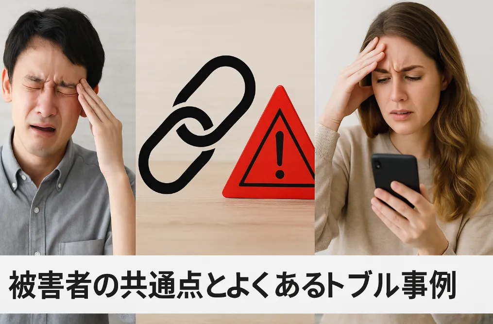 4. 被害者の共通点とよくあるトラブル事例.webp