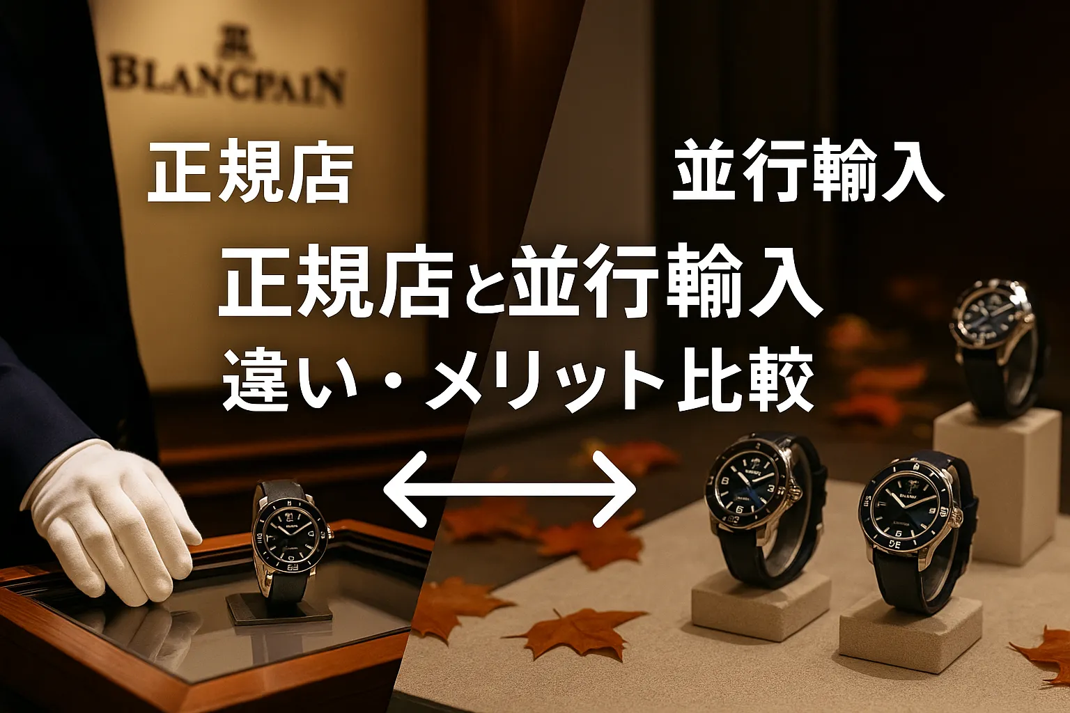 正規店と並行輸入の違い・メリット比較.webp