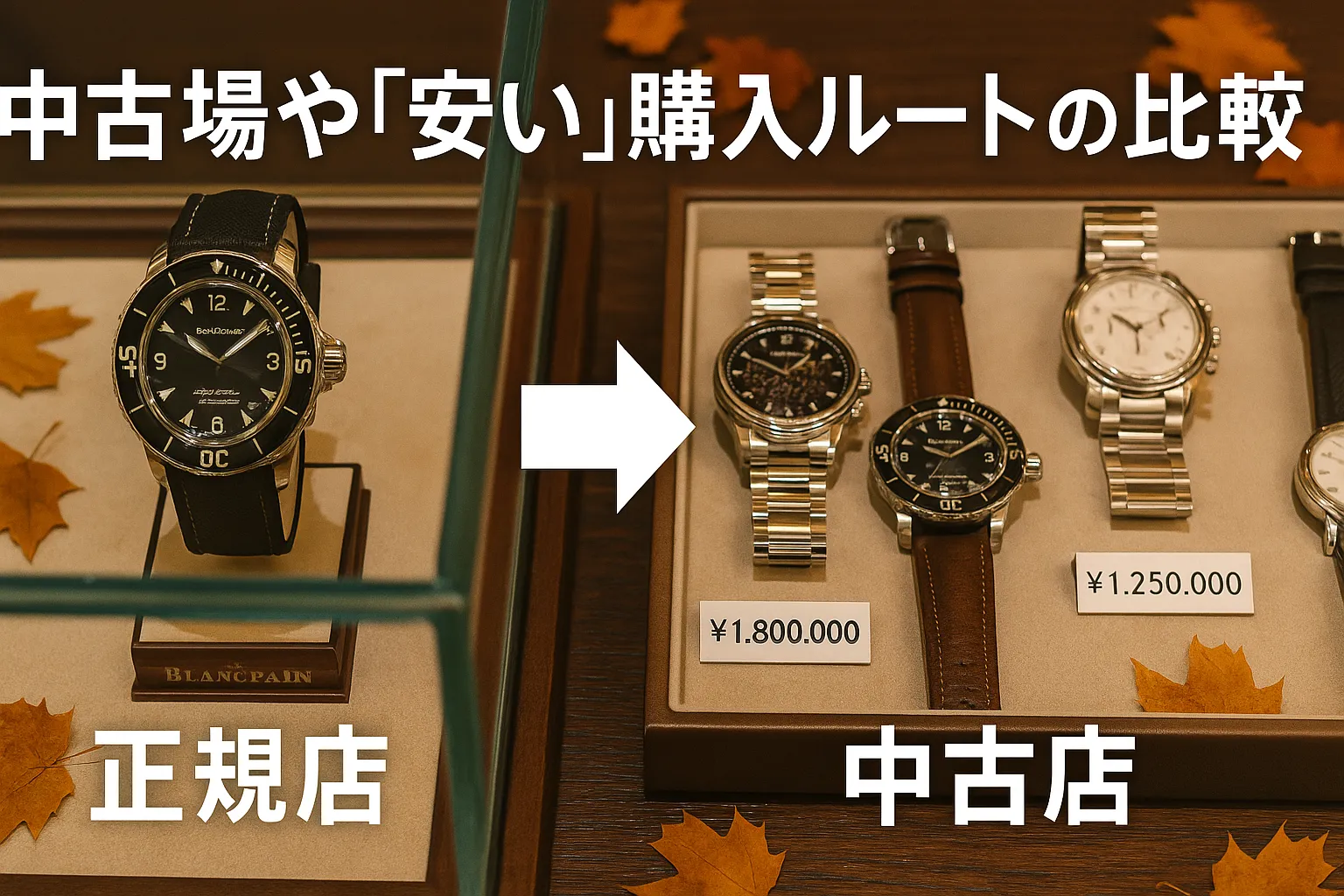 中古市場や「安い」購入ルートとの比較.webp