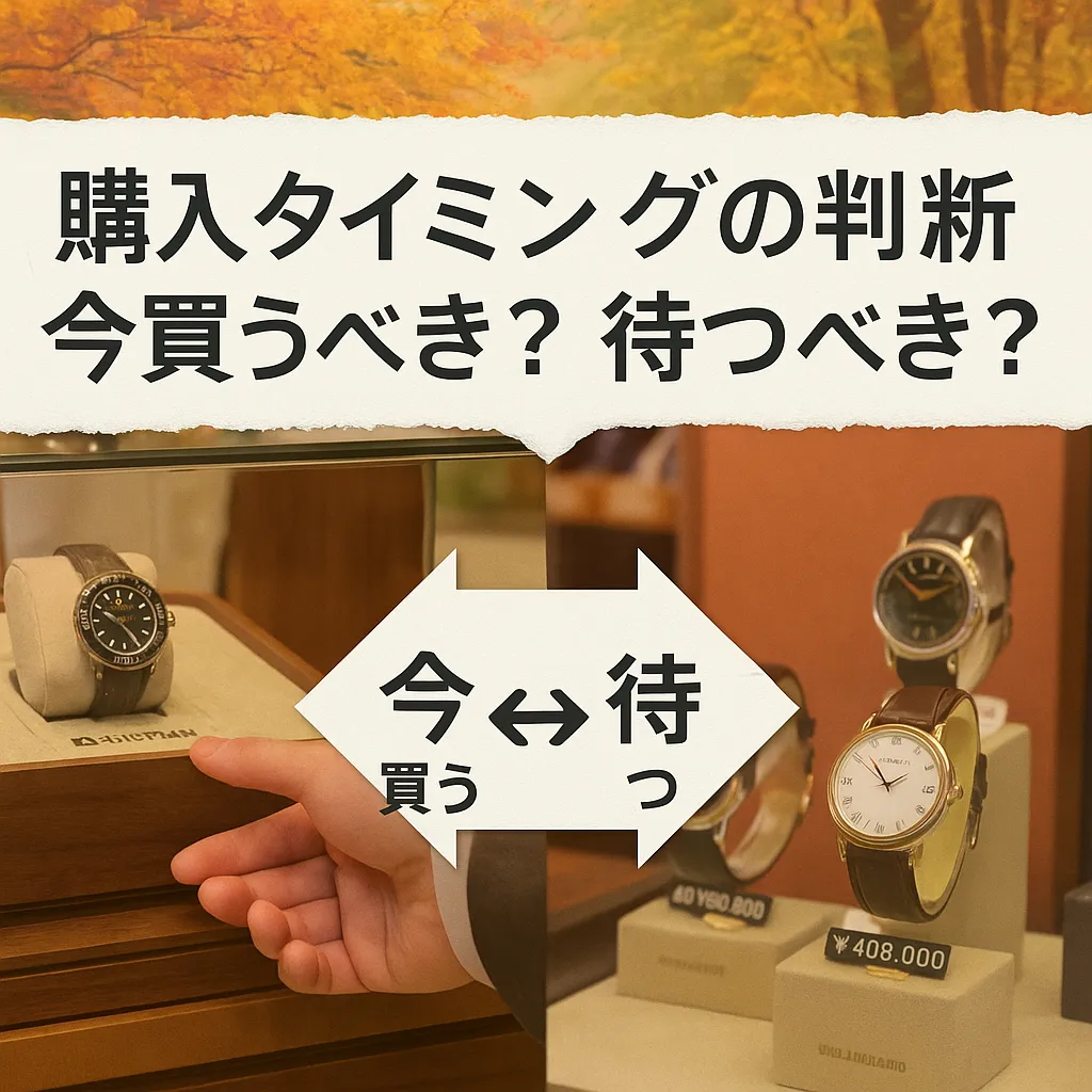 購入タイミングの判断｜今買うべき？待つべき？.webp
