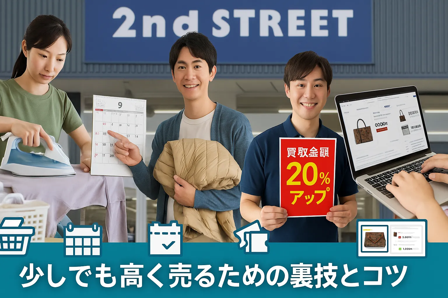 少しでも高く売るための裏技とコツ.webp