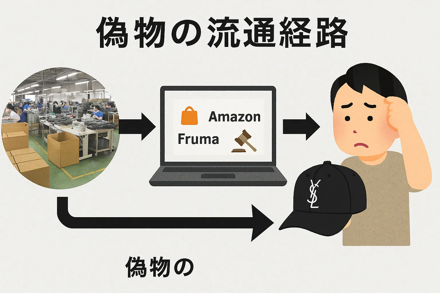 偽物が多い理由と流通経路.webp