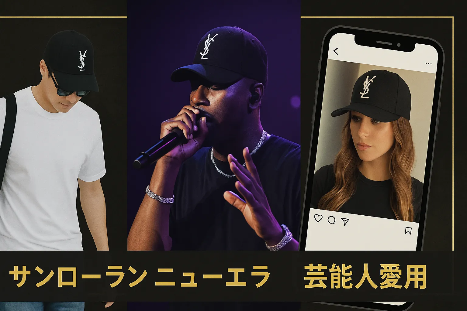 芸能人も愛用するサンローラン ニューエラ.webp