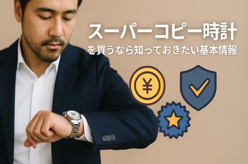 1. スーパーコピー時計を買うなら知っておきたい基本情報.webp