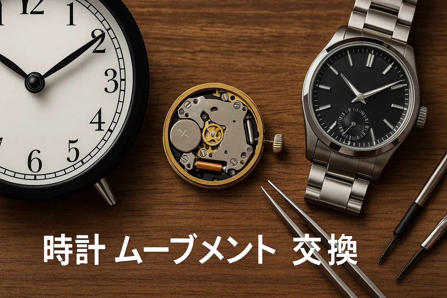 時計 ムーブメント 交換とは？意味と基本知識.webp