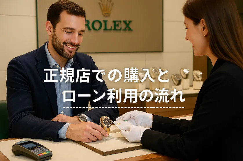 2. 正規店での購入とローン利用の流れ.webp