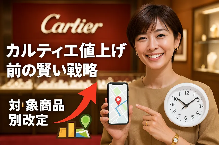 4. カルティエ値上げ前の賢い購入戦略｜購入タイミングと最適ルート.webp