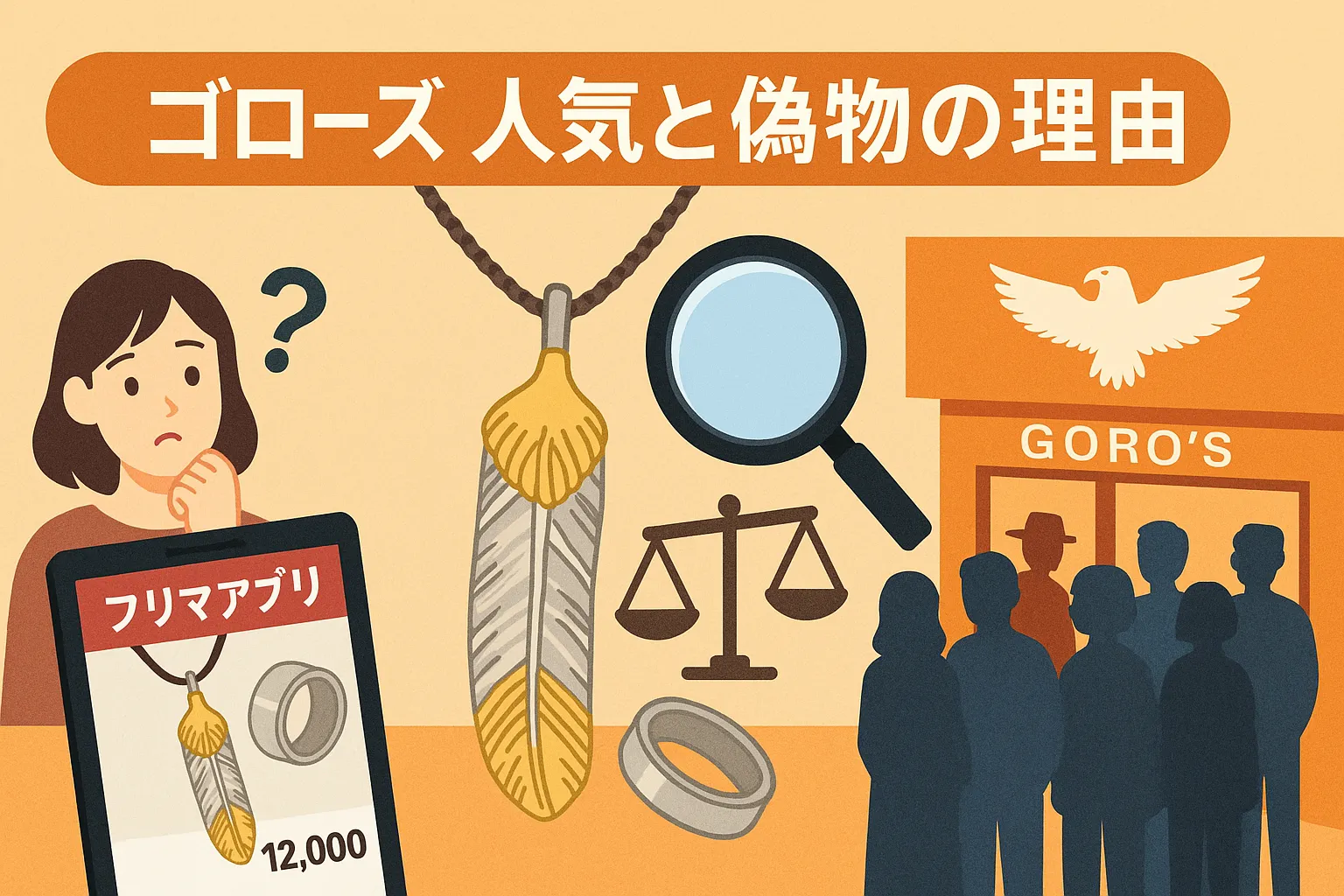 ゴローズの人気と偽物が多い理由.webp