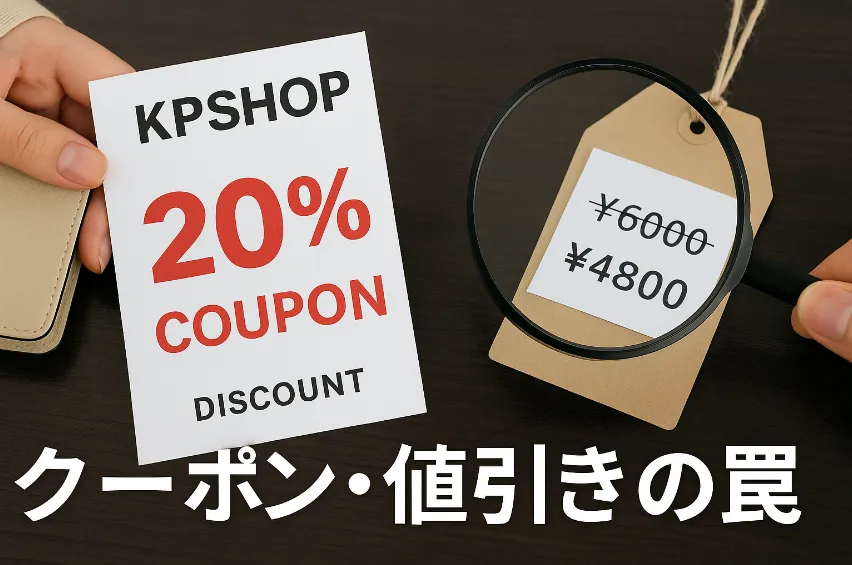 4. Kpshop クーポン・値引きの罠.webp