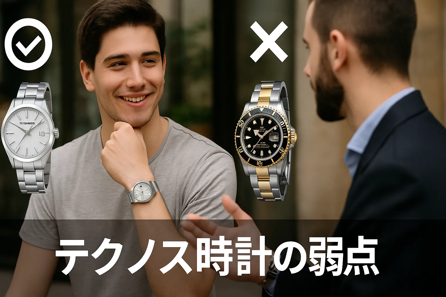 テクノス時計の弱点や「恥ずかしい」と言われる理由.webp