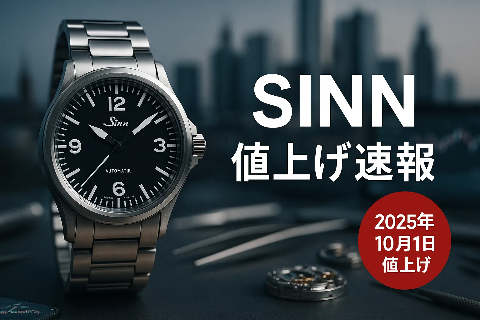 SINN（ジン）値上げ速報｜2025年10月1日（水）.webp