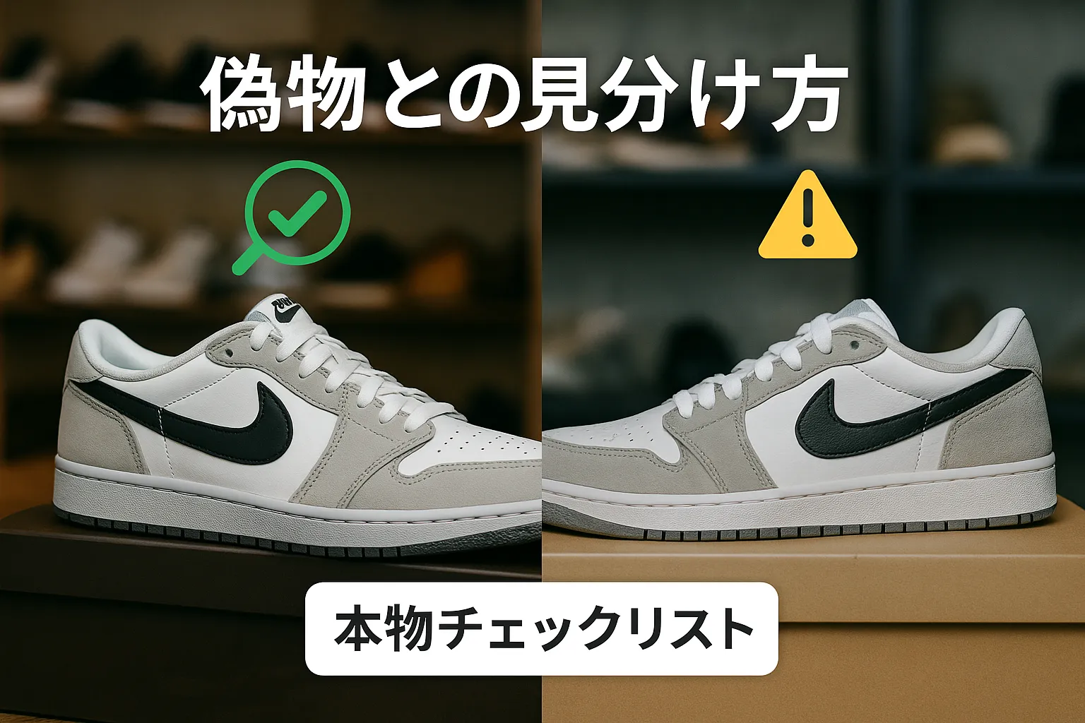 偽物との見分け方｜本物チェックリスト.webp