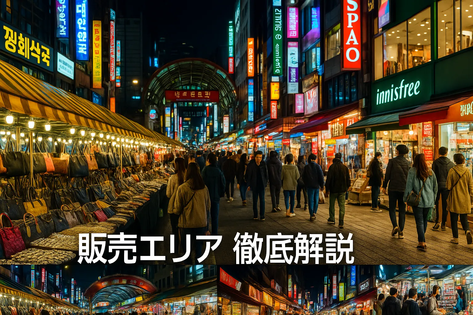 販売エリア徹底解説｜東大門・明洞・南大門・釜山.webp