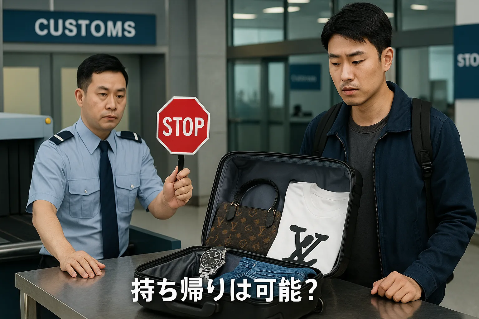 韓国 コピーブランド 持ち帰りは可能？税関で没収されるケース.webp
