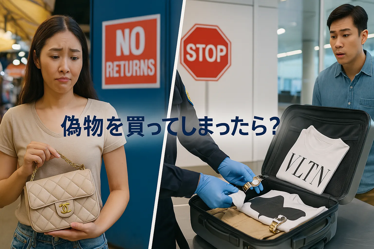 偽物を買ってしまったらどうなる？対処法と注意点.webp