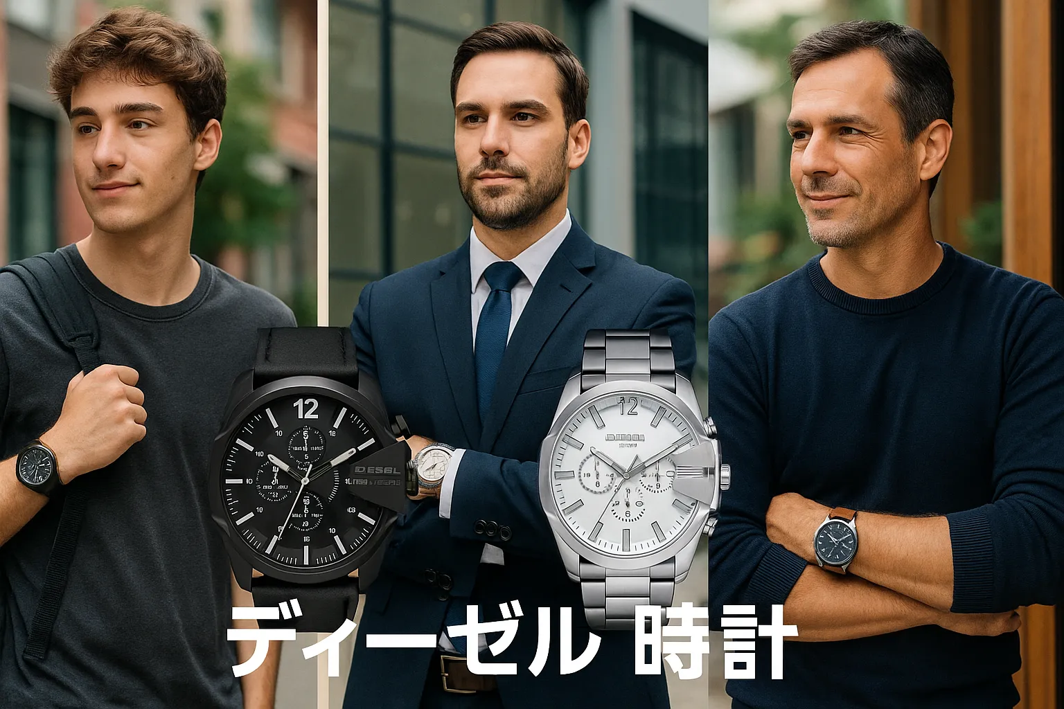 ディーゼル時計の対象年齢とターゲット層.webp