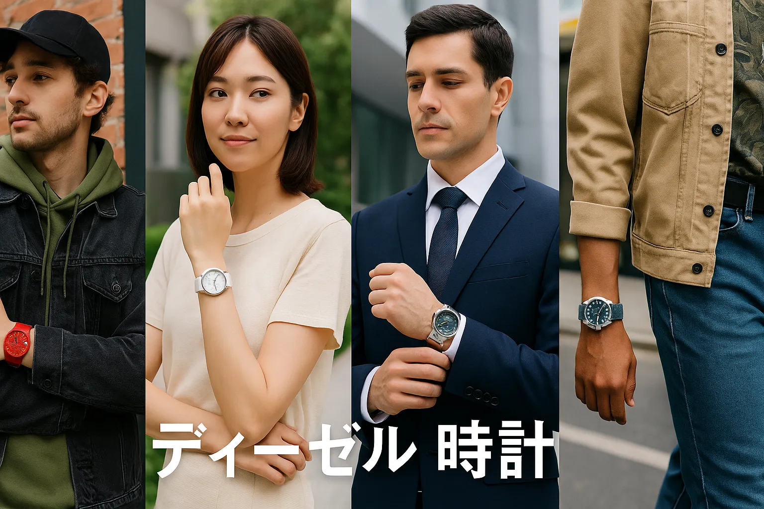 カラー・素材別の選び方（赤・白・シルバー・革ベルト・ラバー・デニム）.webp