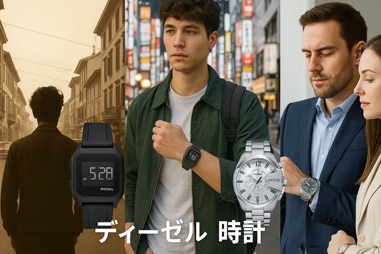ディーゼル時計の歴史と流行の波.webp