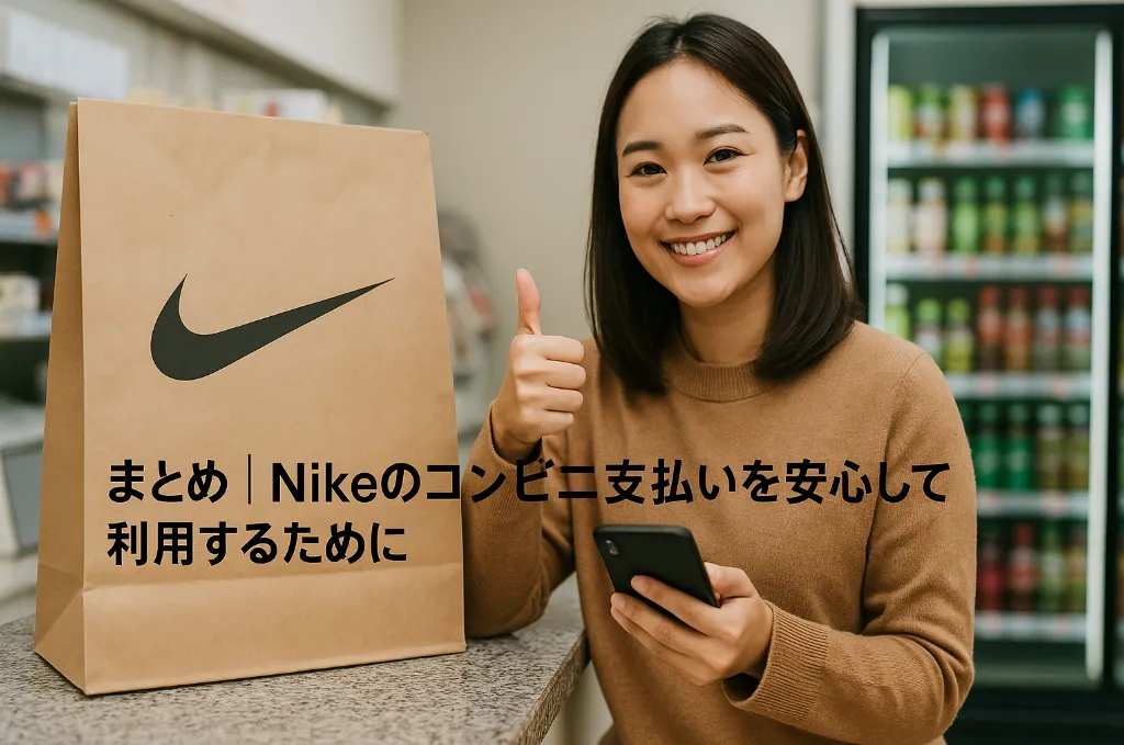 7. まとめ｜Nikeのコンビニ支払いを安心して利用するために.webp