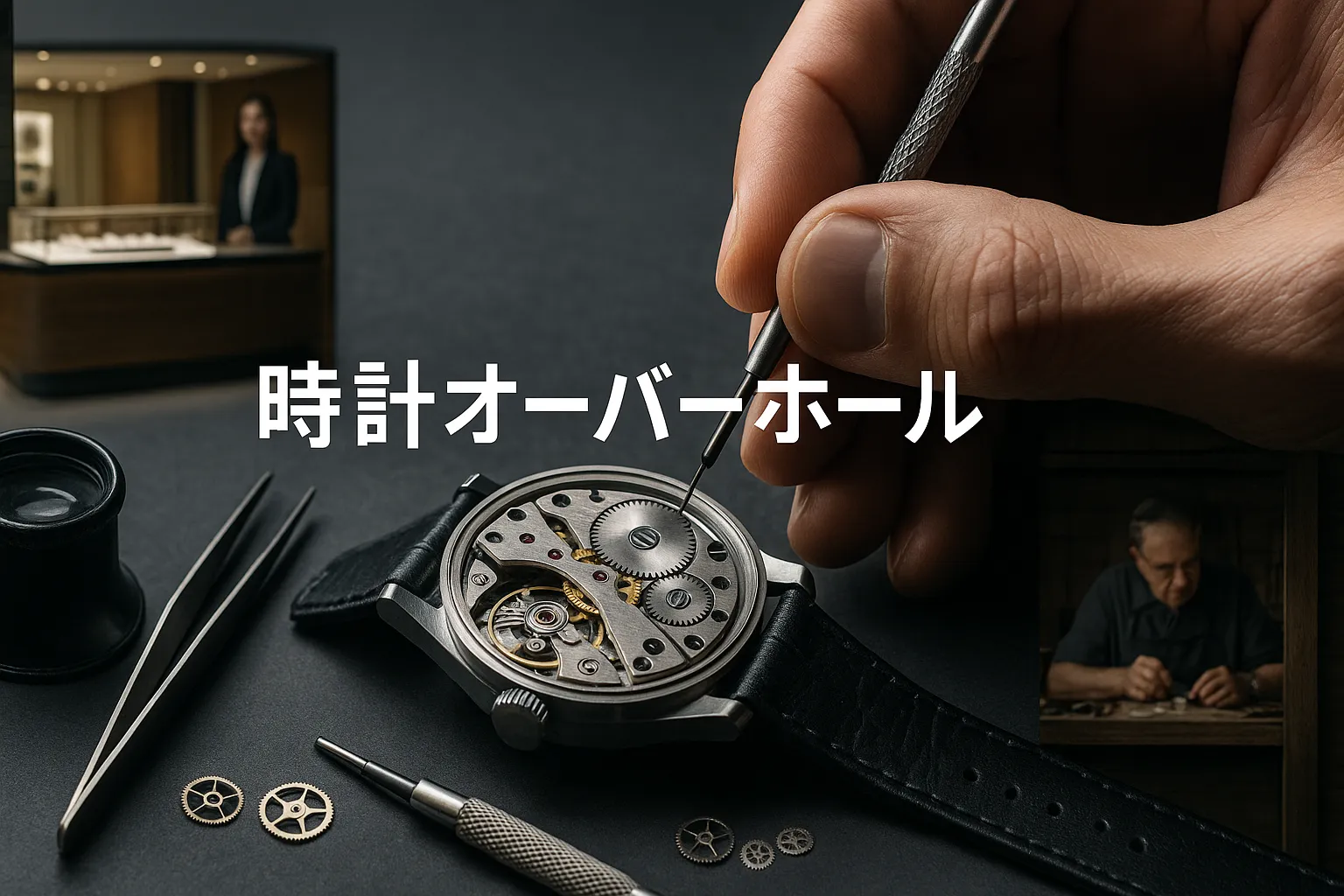 安い 機械 式 時計 オーバーホール.webp
