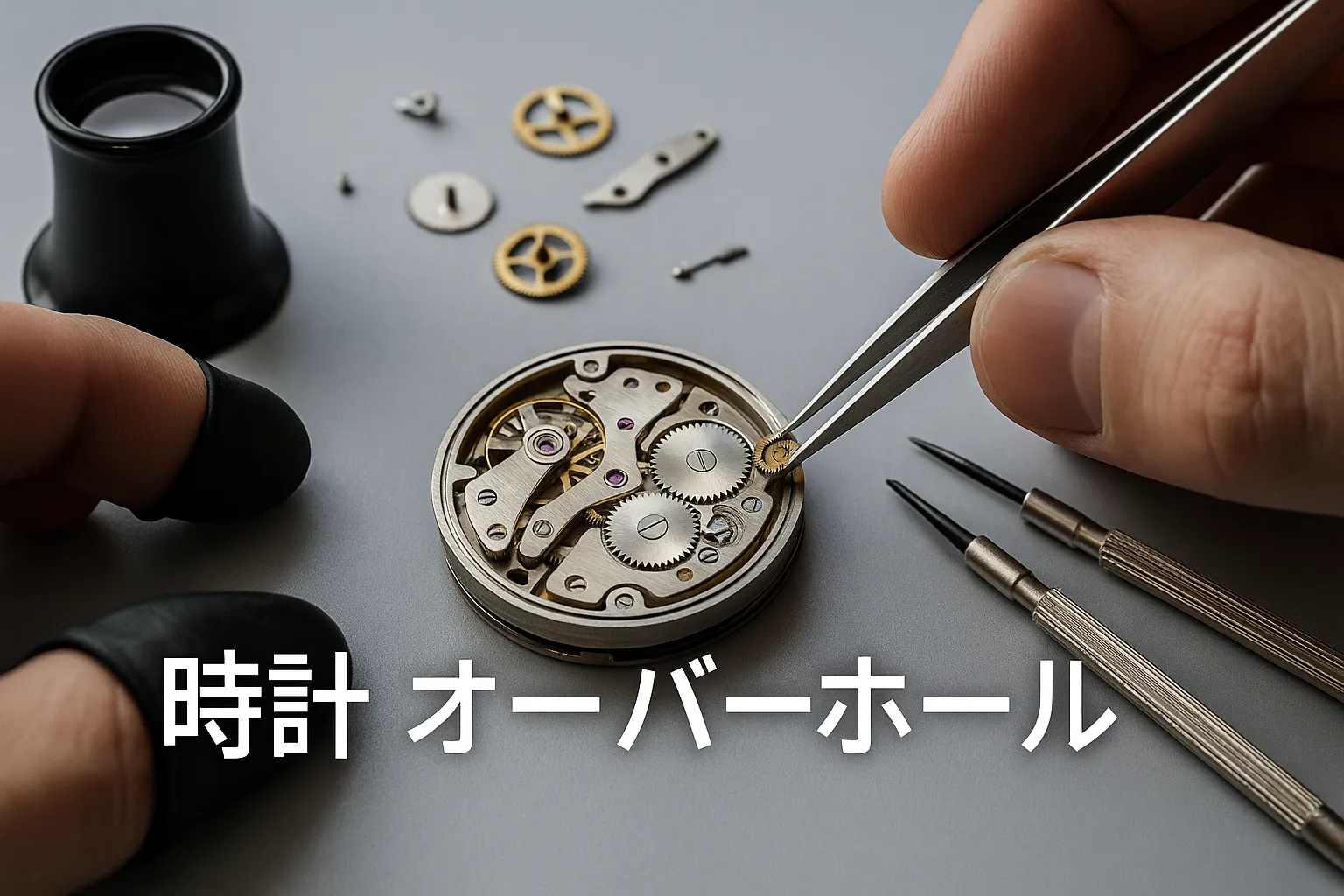時計 オーバーホールとは？基礎知識.webp