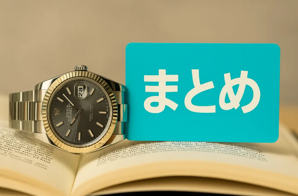 6. まとめ｜本当に「スーパーコピー 時計 ダサい」のか.webp