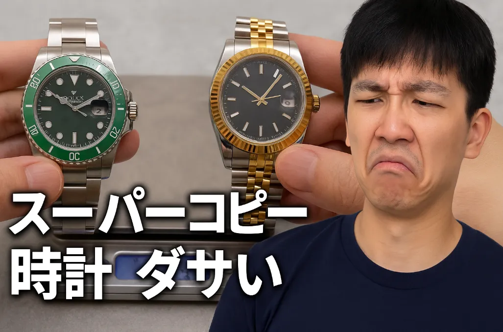 スーパーコピー 時計 ダサい.webp