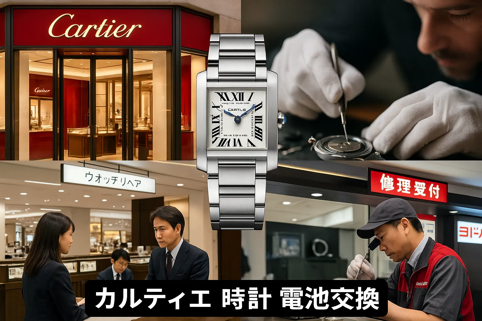 カルティエ時計の電池交換はどこでできる？主要選択肢一覧.webp