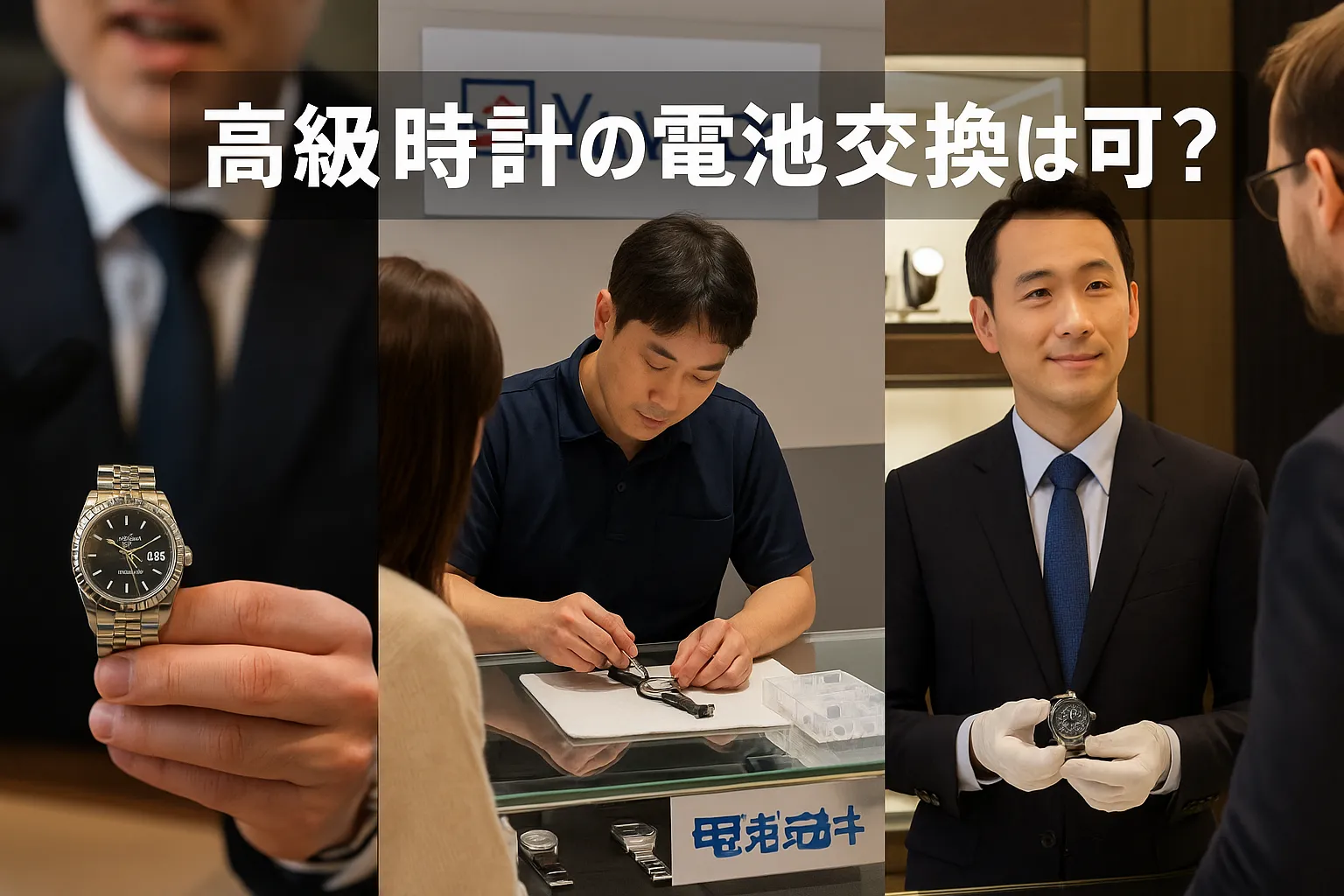 高級時計（ロレックス等）の電池交換は可能？.webp