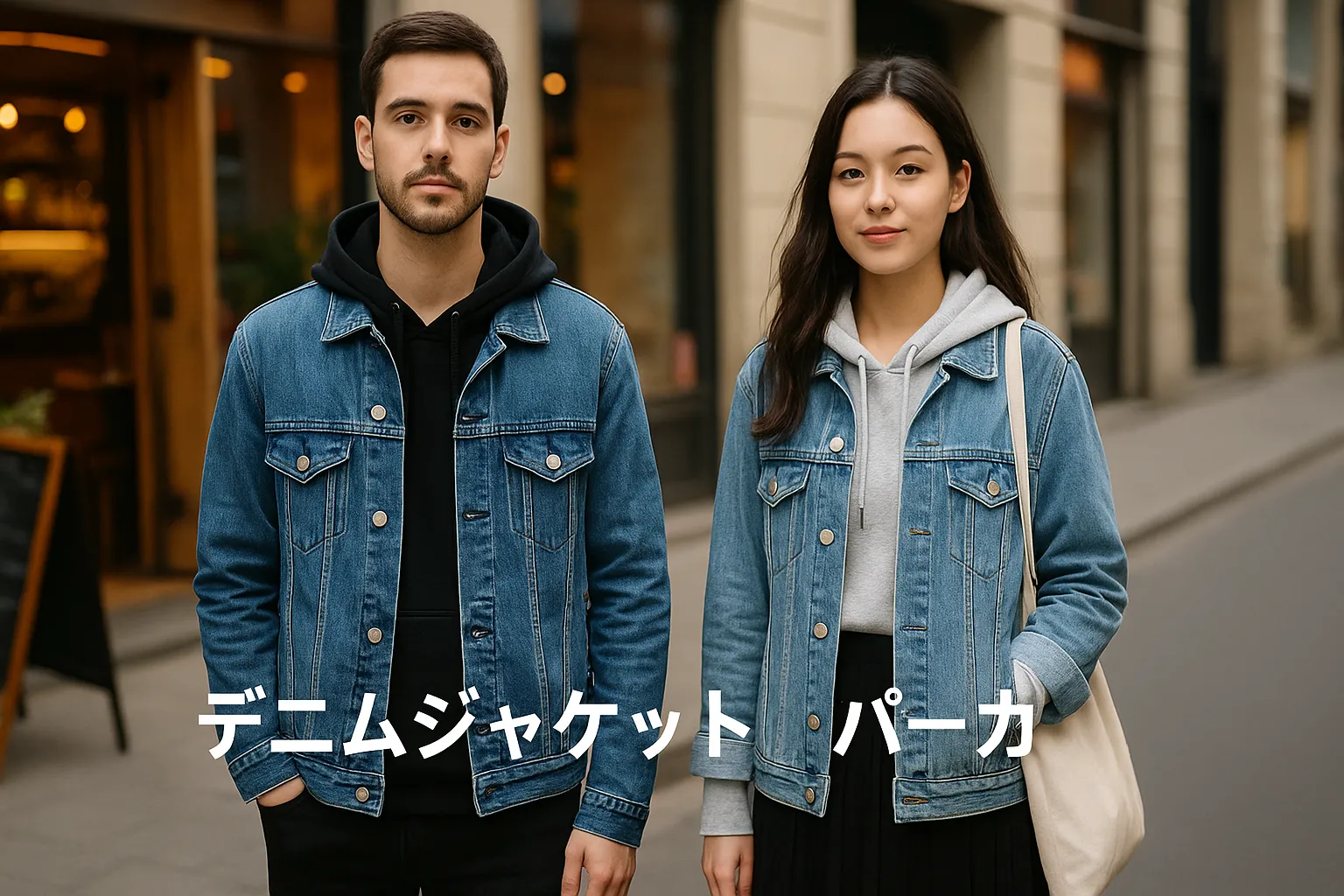 デニムジャケット パーカーはダサい？.webp
