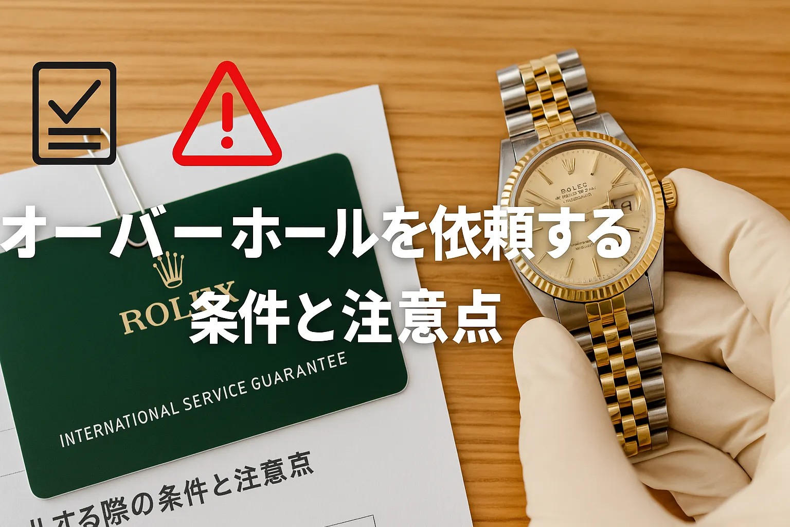 4. オーバーホールを依頼する際の条件と注意点.webp