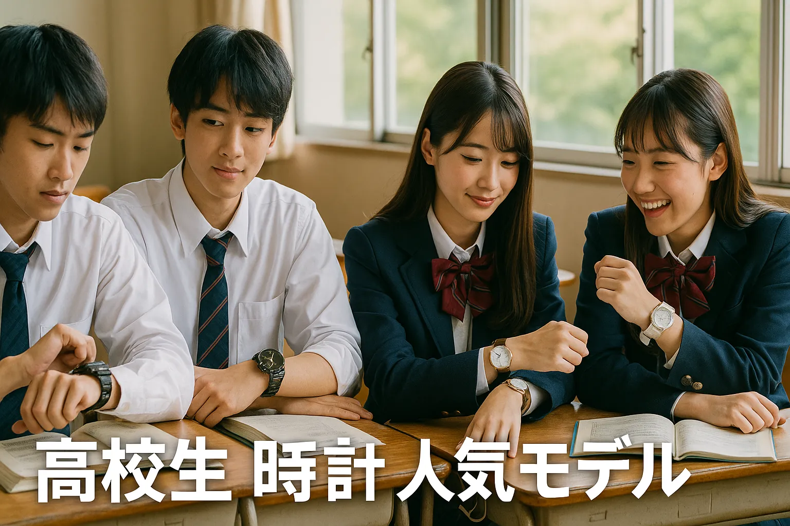 高校生 時計 人気モデル｜男子・女子別ランキング.webp