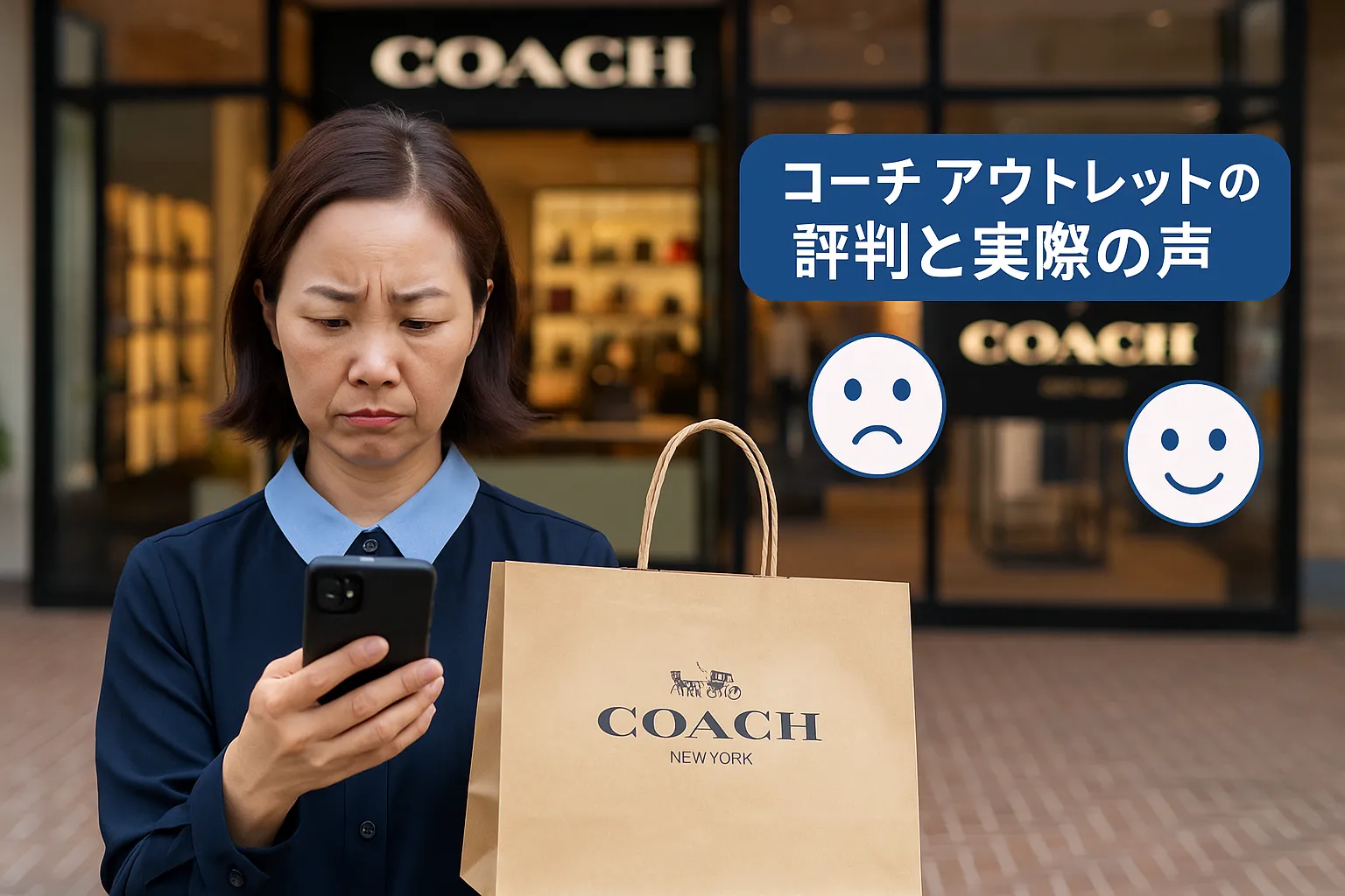 5. コーチ アウトレットの評判と実際の声.webp