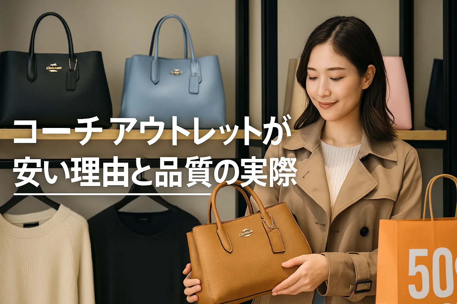 2. コーチ アウトレットが安い理由と品質の実際.webp