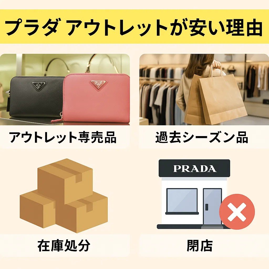 2.プラダ アウトレットが安い理由.webp