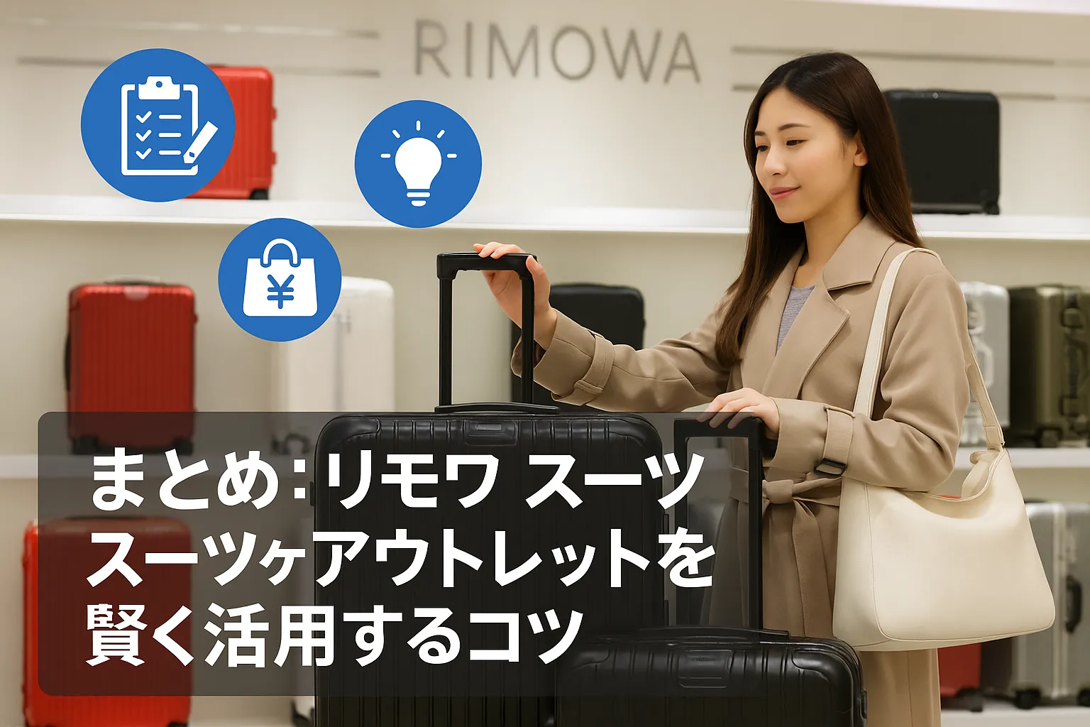 7.まとめ：リモワ スーツ ケース アウトレットを賢く活用するコツ.webp