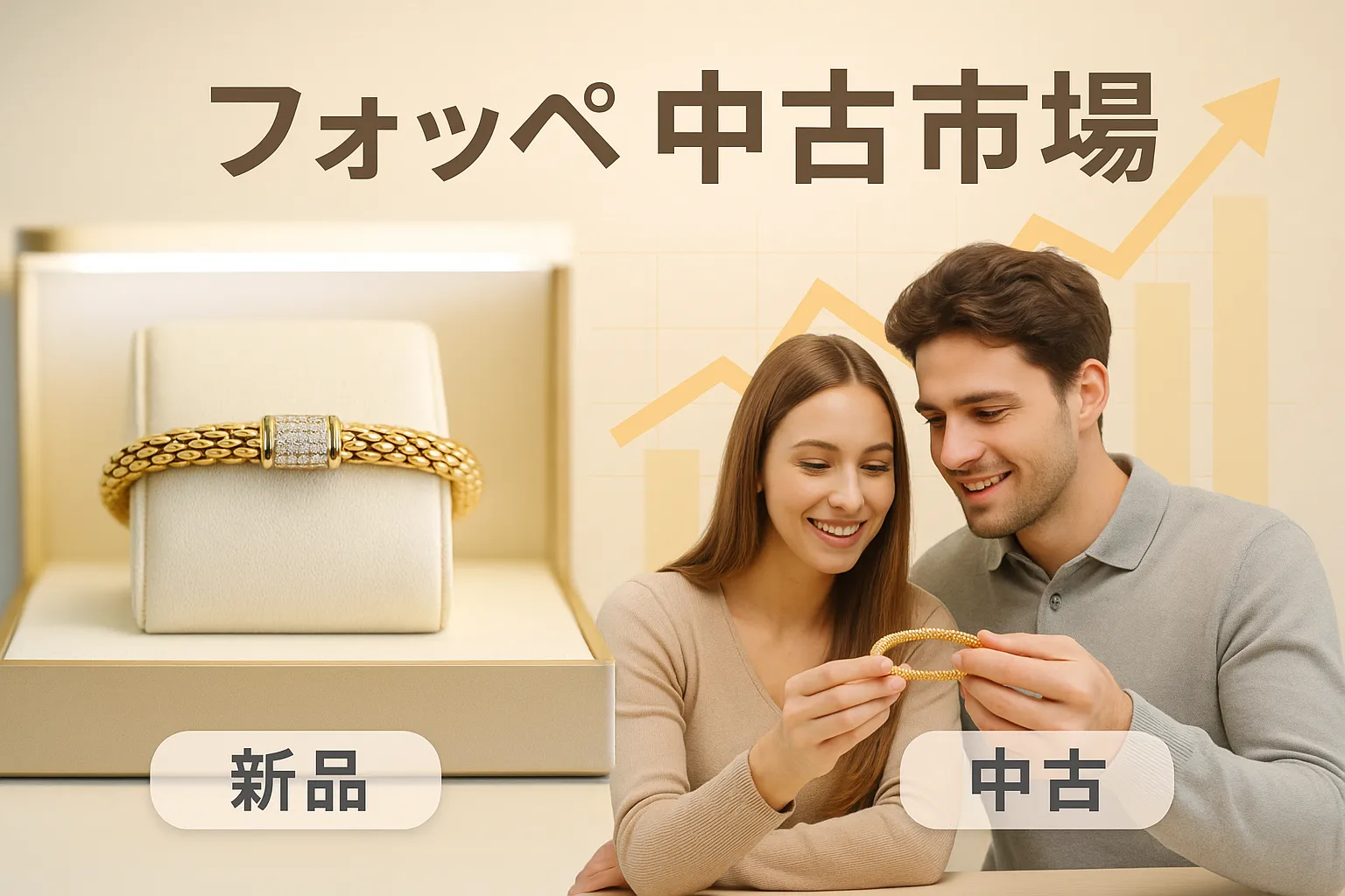 中古市場（フォッペ ブレスレット 中古など）の価格動向.webp