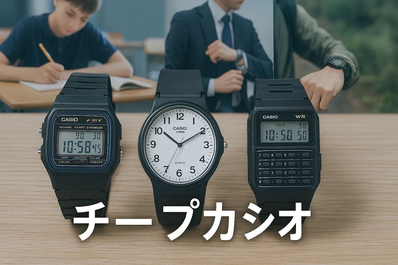チープカシオとは？特徴と人気の理由.webp